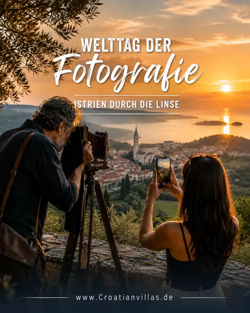Welttag der Fotografie: Die schönsten Fotospots in Istrien rund um Poreč und Rovinj